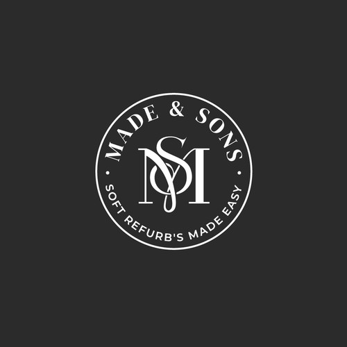 Luxury Meets Ease: Logo & Card Design for Made & Sons Design by Razades Studio