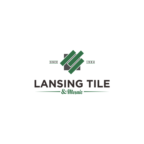 Lansing Tile & Mosaic Logo Update/Refresh for 40th Anniversary Year Design by A29™