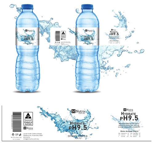 Bottled Water Design | Product label contest