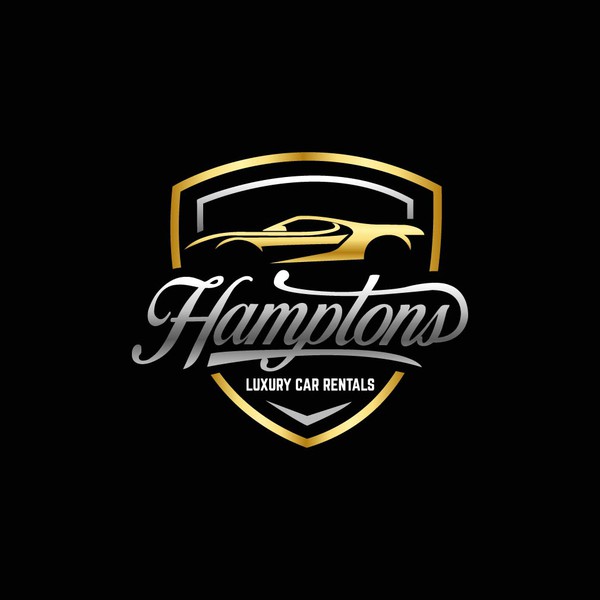 Design by The Brewox titled "Hampton Luxury Car Rentals"