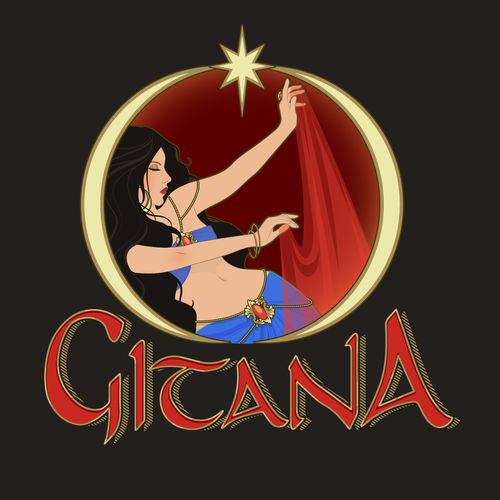 Gitana Logo Contest Design by Fancy Bee