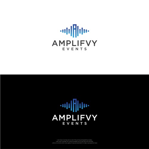 Amplify Logo Design by axtR