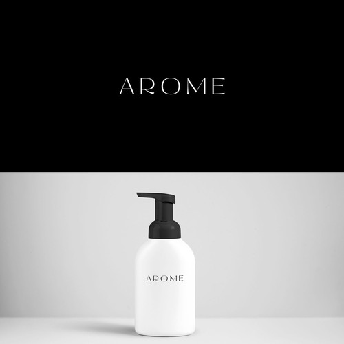 Arome - Designer Hand Soap & Lotion Logo Design by Mori Summer
