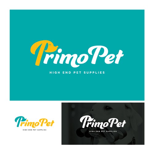 Design a logo for Primo Pet - a premium pet product brand. Réalisé par sam_kalye