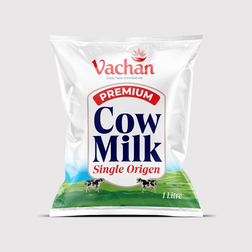 Vachan Cow Milk Design by Gustavo RV