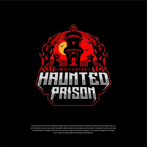 Mill Creek Haunted Prison Design by lrasyid88