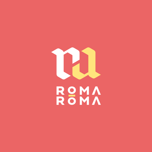 Roma Roma Logo Desing-ontwerp door Ricky Asamanis