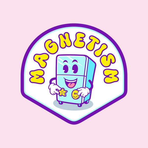 Very fun character logo design for Magnetism