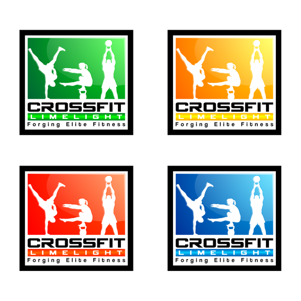 Create the next logo for CrossFit Limelight Forging Elite Fitness 