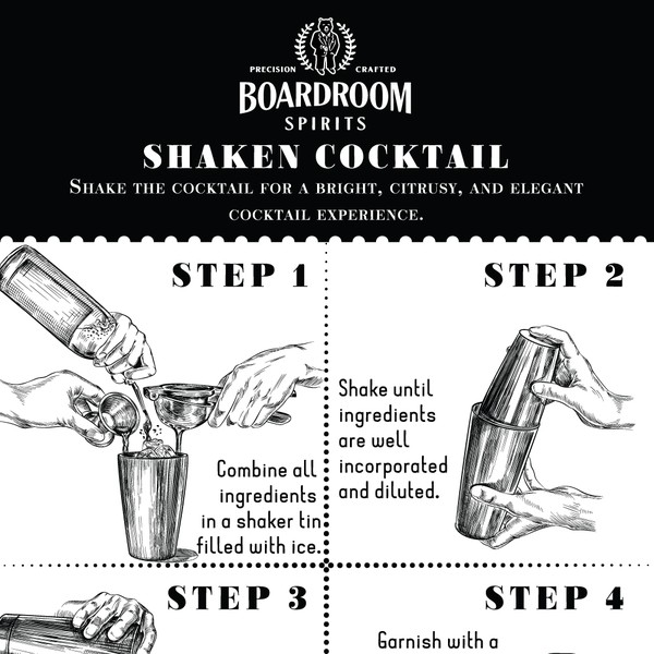 Illustrated Cocktail Card