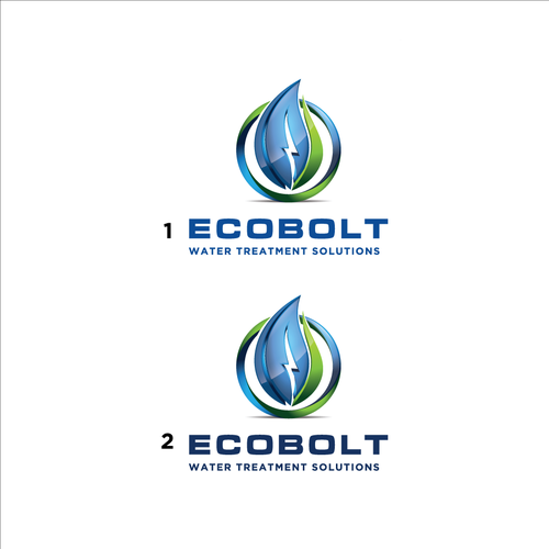 Design a logo for ECOfriendly water treatment solution that uses electricity instead of chemicals Design réalisé par Rr_28