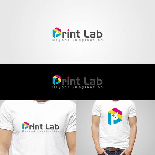 Request logo For Print Lab for business   visually inspiring graphic design and printing Design by graphner⚡⚡⚡