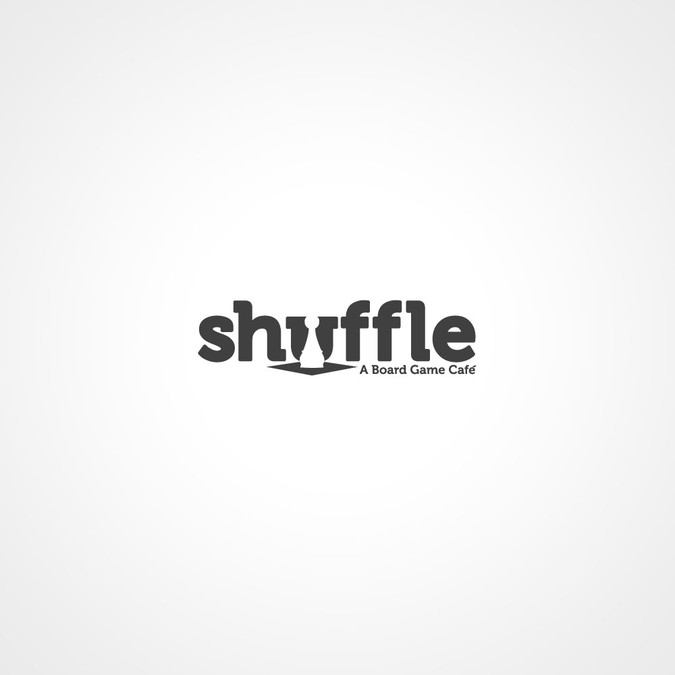 Logo for Shuffle - A Board Game Cafe | Logo design contest