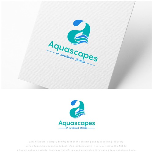 Diseño de Swimming Pool plaster company logo de sunshine_design