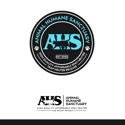 99NONPROFITS: Classy Logo For High Quality Low-Cost Spay Neuter Clinic & Animal Welfare Organization Design by B"n"W