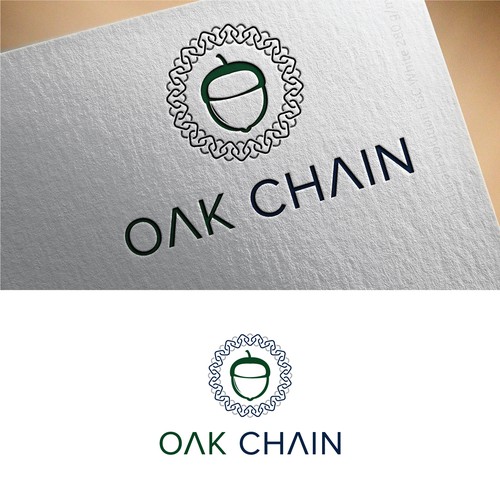 Oak Chain Logo Ontwerp door Creative P