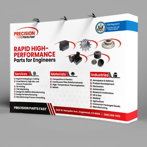 Designs | Banner Design for Industrial Trade Show | Signage contest
