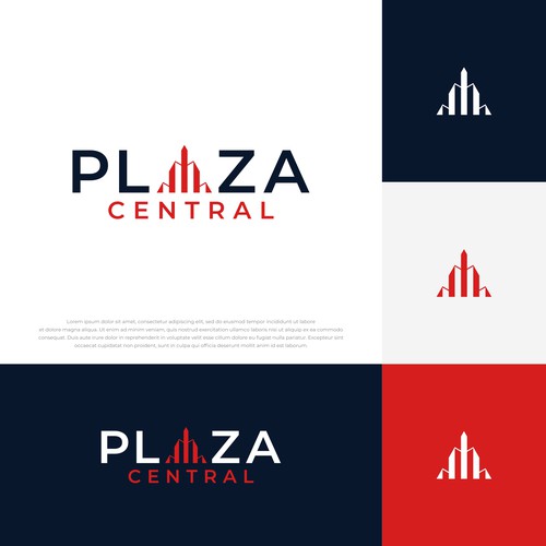 Logotipo Plaza Central Design by DA♕NU