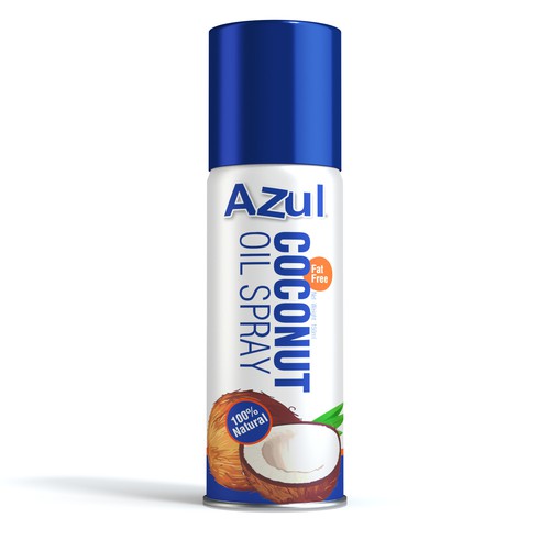 Create Product Extension for Azul Coconut Product - Azul Coconut Oil Spray Design von syakuro