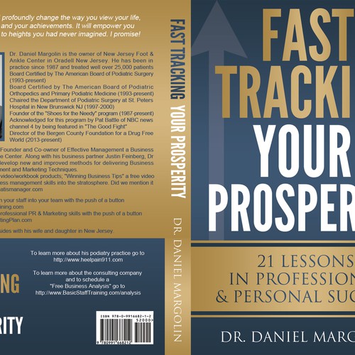 Book Cover wanted for "Fast Tracking Your Prosperity" Design by Mila.