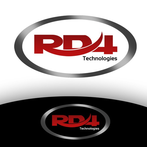 Create the next logo for RD4|Technologies Design by herOine's