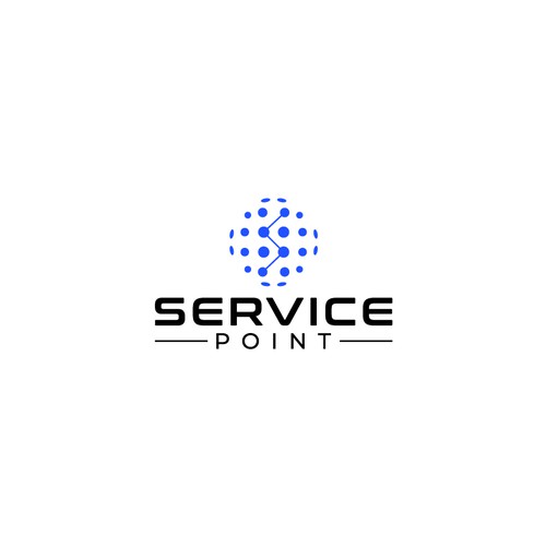 Service Point - Create New Logo and Brand Identity Design by Shanawas7