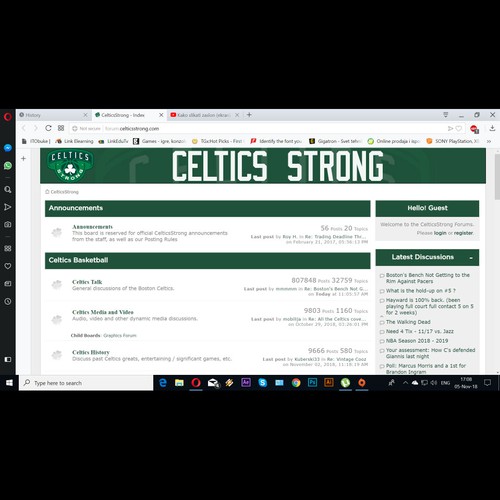 Celtics Strong needs an official logo Réalisé par Bukili57