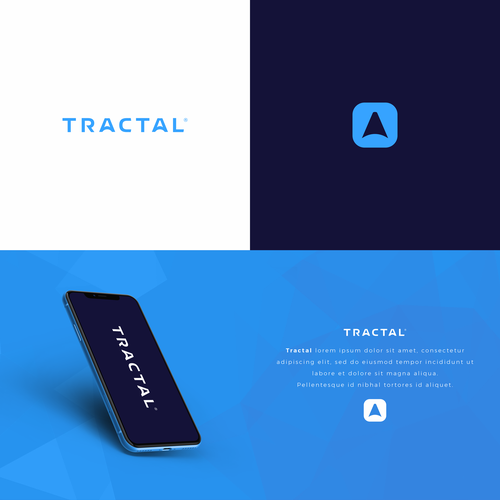 Tractal Logo and Branding Design by TimelessArts