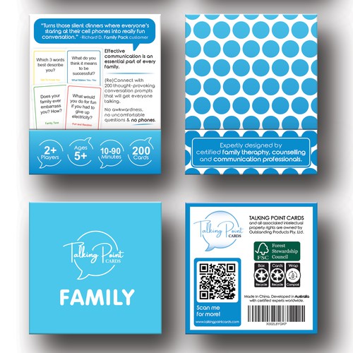 Redesign our current product box to be more eye catching and premium Design by intanamir