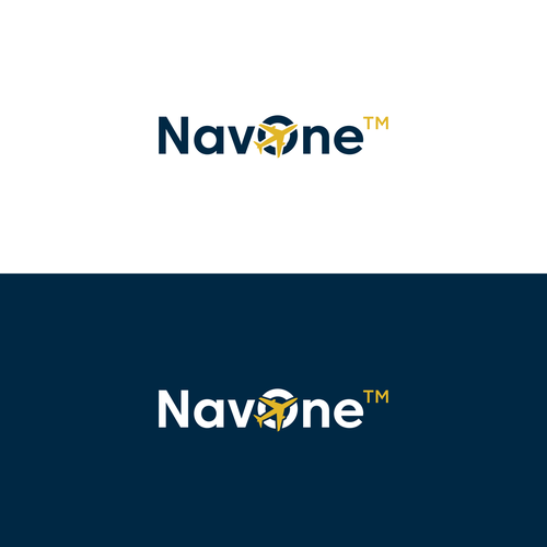 NavOne Logo - Sub Brand of NavPass.aero Design by Adreena©