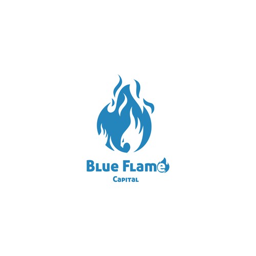 We need a Blue Flame Logo worthy of classic car hood status...but not...really. Design by Mohamd El Hajjaj