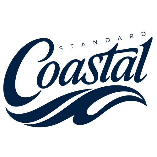 Logo and Brand Guide for Coastal Clothing Brand Design by morgan marinoni