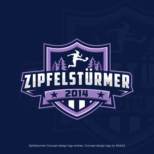 Logo for a german amateur hobby sports and soccer Team Design por mob23