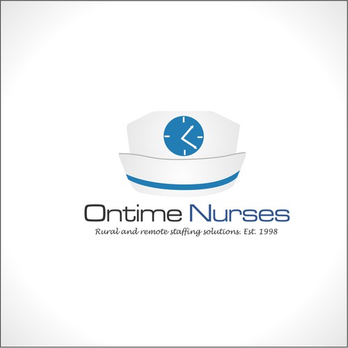 logo and business card for Ontime Nurses Design por ROSARTS