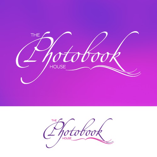 logo for The Photobook House Design by MemphisDesign