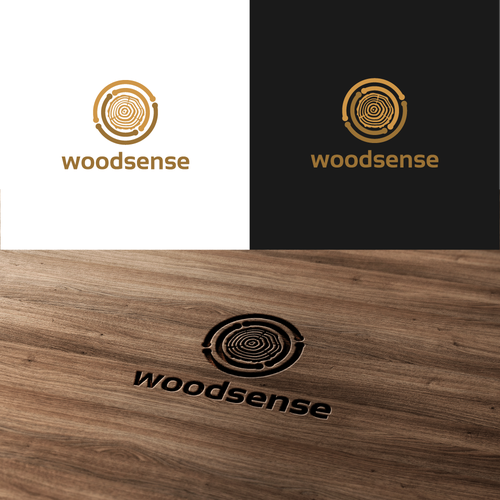 Sustainable tech logo needed for an IoT company working with wood construction Design by m a g y s