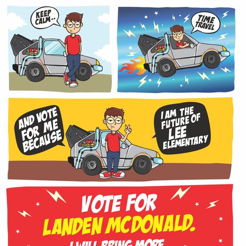 student election poster