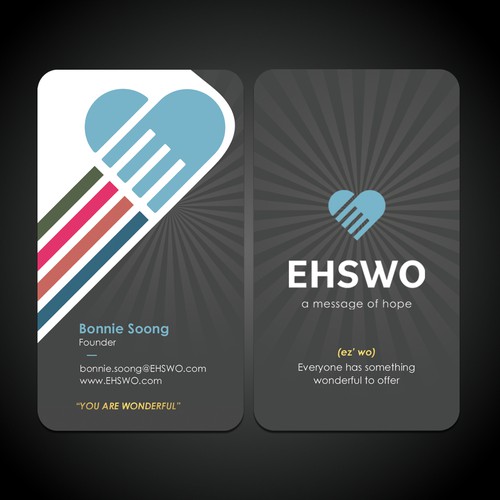 A Cool, Fun Business Card That's Not Really A Business Card - Have fun with this!!!  EHSWO.com Design by CurveSky™ ☑️