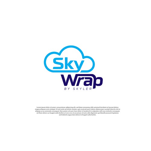 SkyWrap Logo Design by Sagittarius ♂