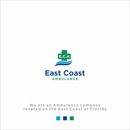 East Coast Ambulance Logo Design by SGrph