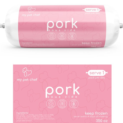Premium Fresh Dog Food Design by Totoya