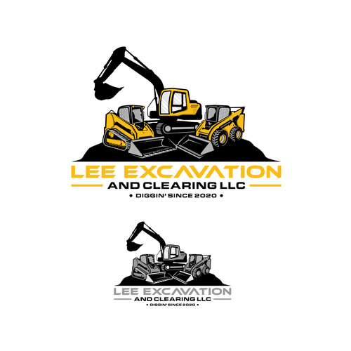 Design di In search of a unique logo design for my excavation and grading firm. di Log_In