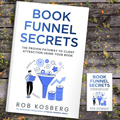 Simple, clean cover design needed for Bestselling Authors new book Design by ~99~