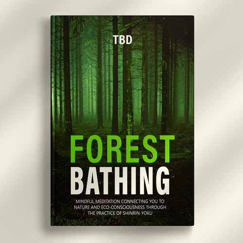 Diseño de Design a Cover for Book on Forest Bathing de Tayyab Artist