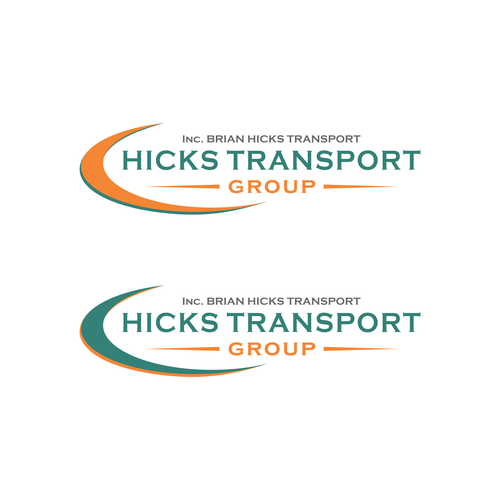 Hicks Transport Group logo freshen up - Sep 2015 Design by sikomo_