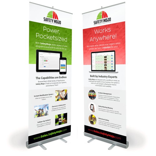 Vertical Banners for Exposition Booth Design by vsardju