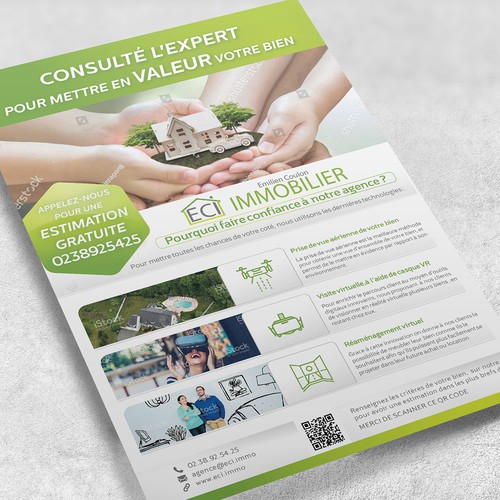 Postcard, flyer or print contest entry by Tochka Design