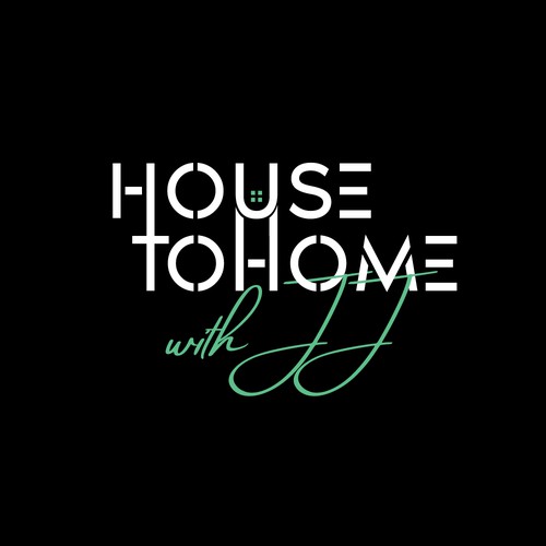 "House to Home with JJ" REAL ESTATE AGENT LOGO!! Réalisé par Prestigious Designs