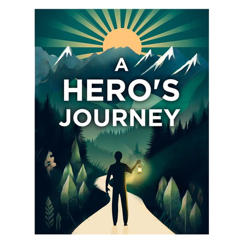 Please take this rough book cover I made and make it pop! Design by Estratosphera