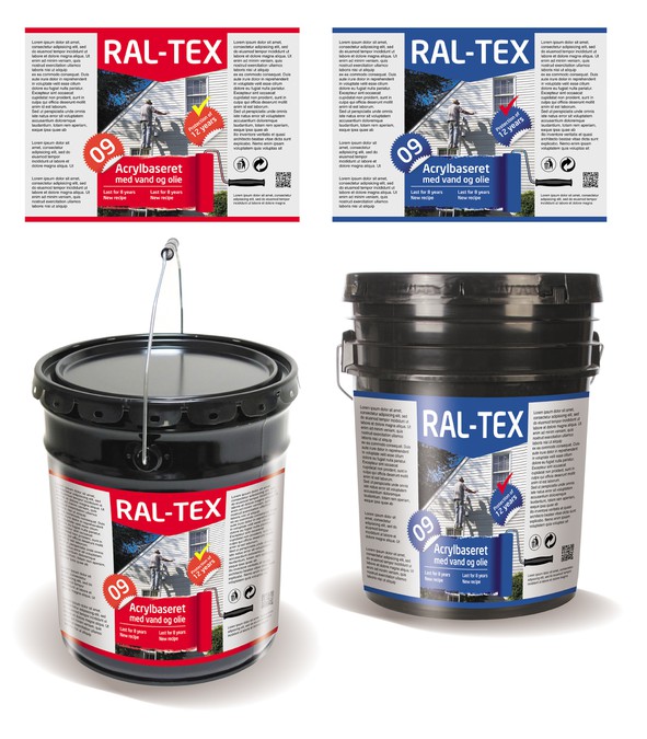 Woodpaint bucket design Product packaging contest